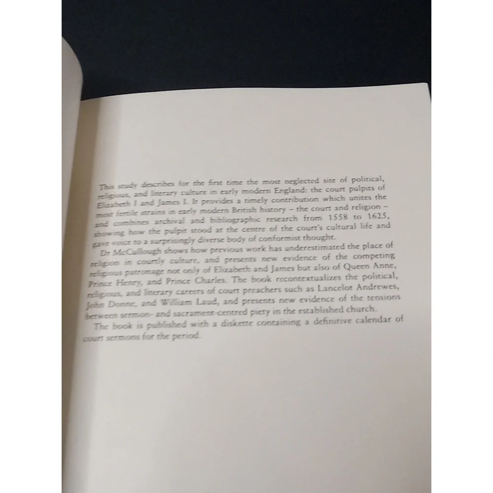 Sermons at Court: Politics and Religion in Elizabethan and Jacobean Preaching